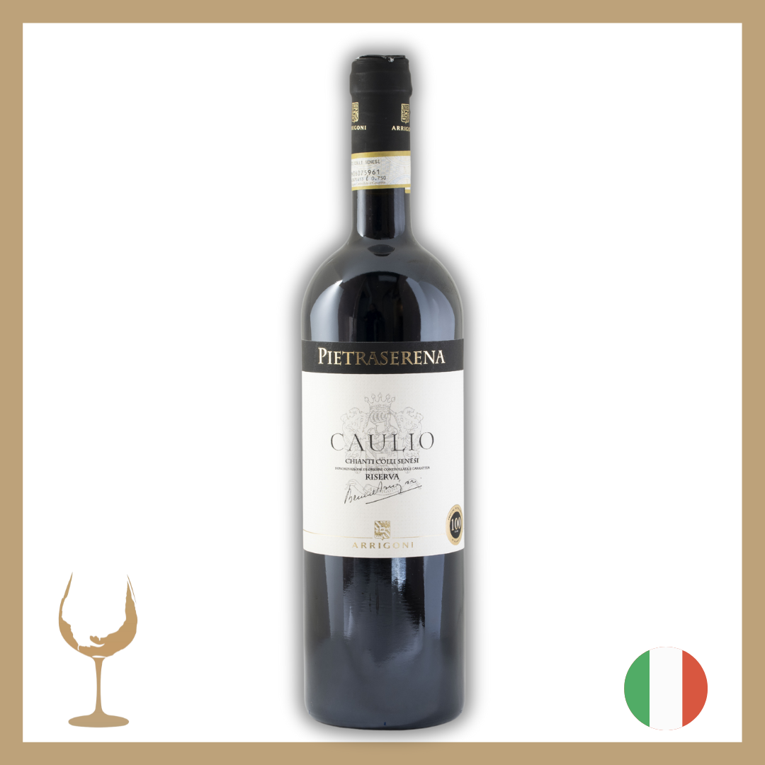 Pietraserena Caulio - Chianti Colli Senesi DOCG Riserva - CASE OF 6
