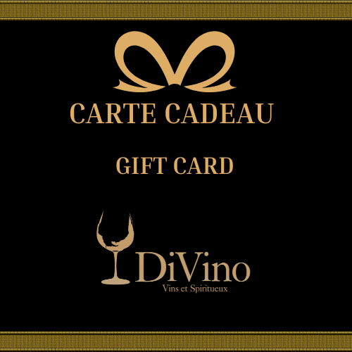 Carte Cadeau DiVino - Vins DiVino Gift Card